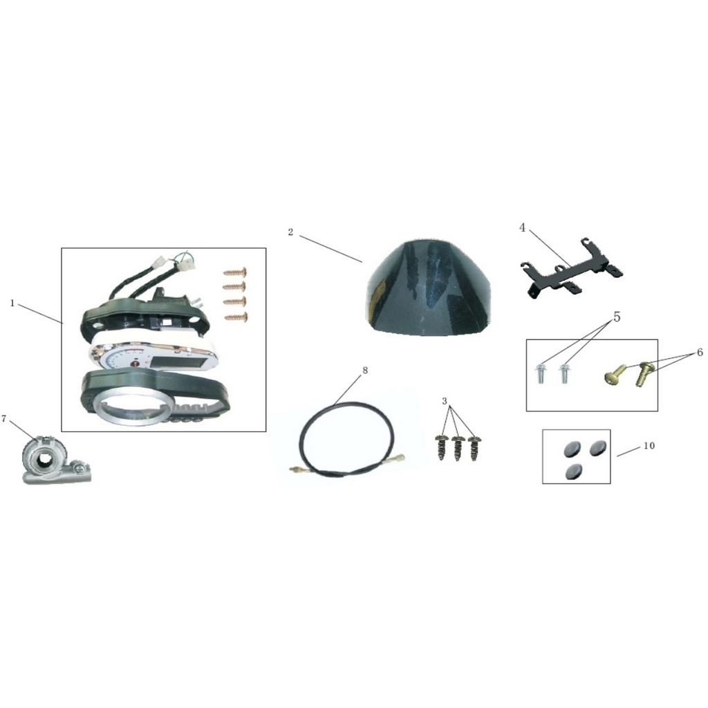 ASYA AS250 (250-MJR) KILOMETRE SAATI #AS250-MJ F2701